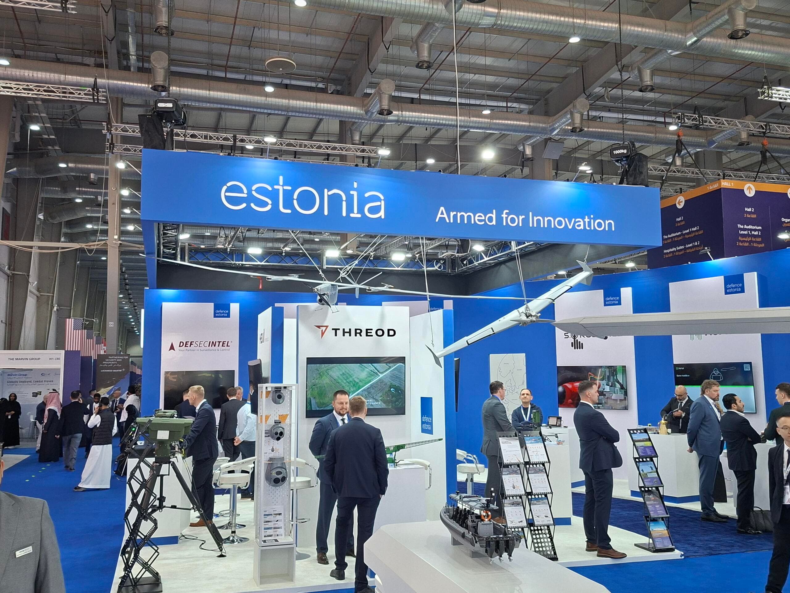 Estonian defence companies secure key partnerships at World Defence Show 2026
