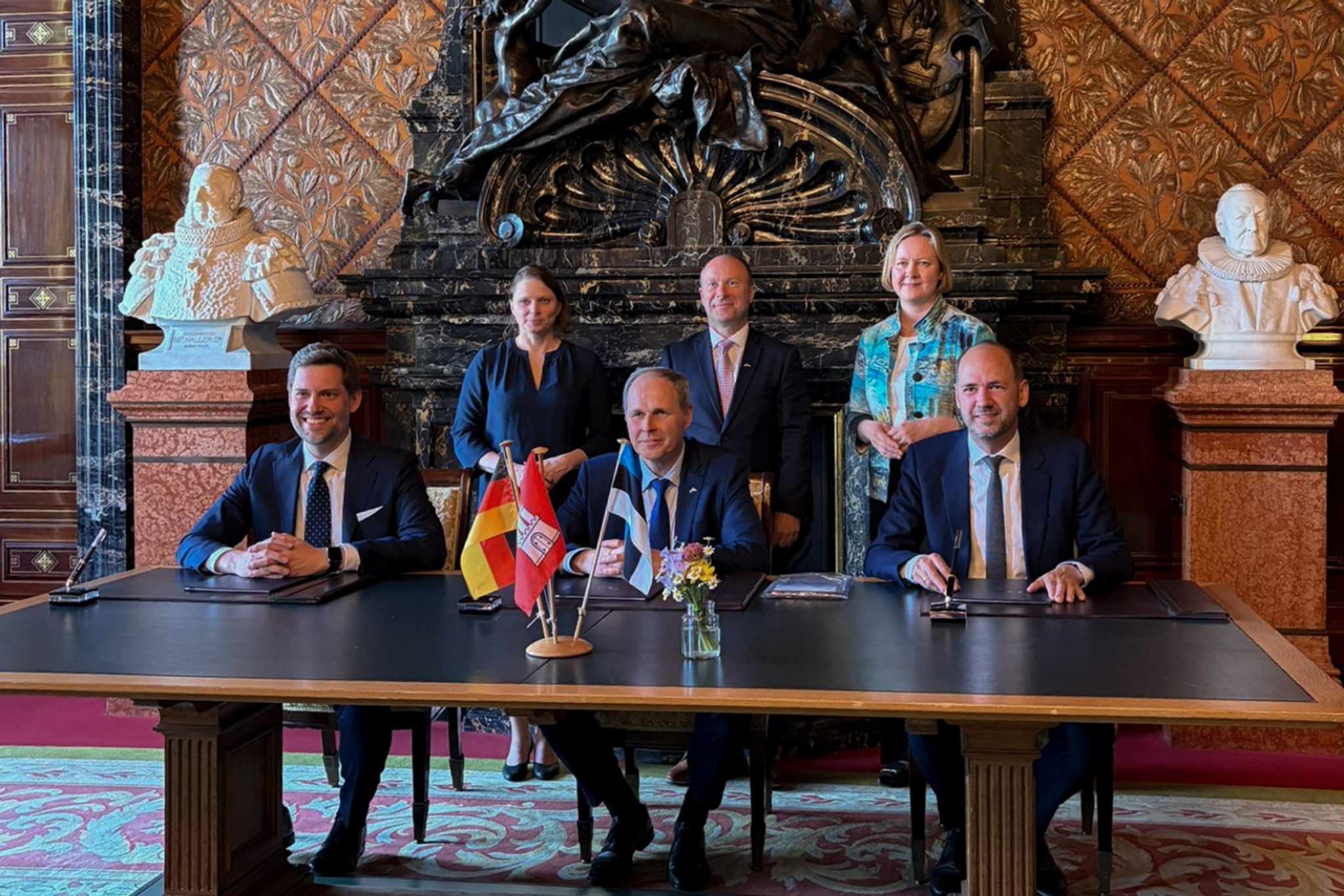 Estonia and Germany strengthen Baltic Sea trade links