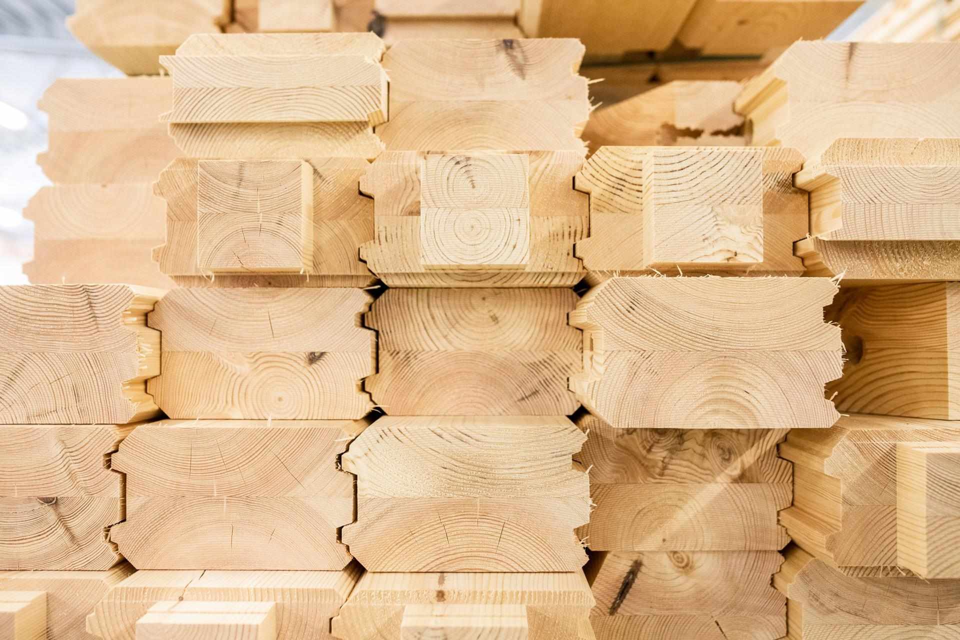 Wooden Modular House Elements