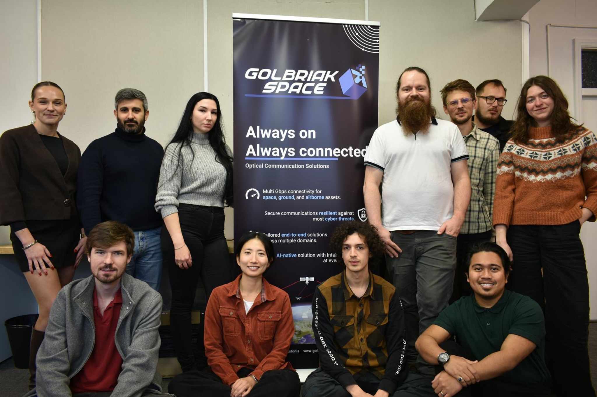 Estonia’s Golbriak Space raises €4M for laser communication systems