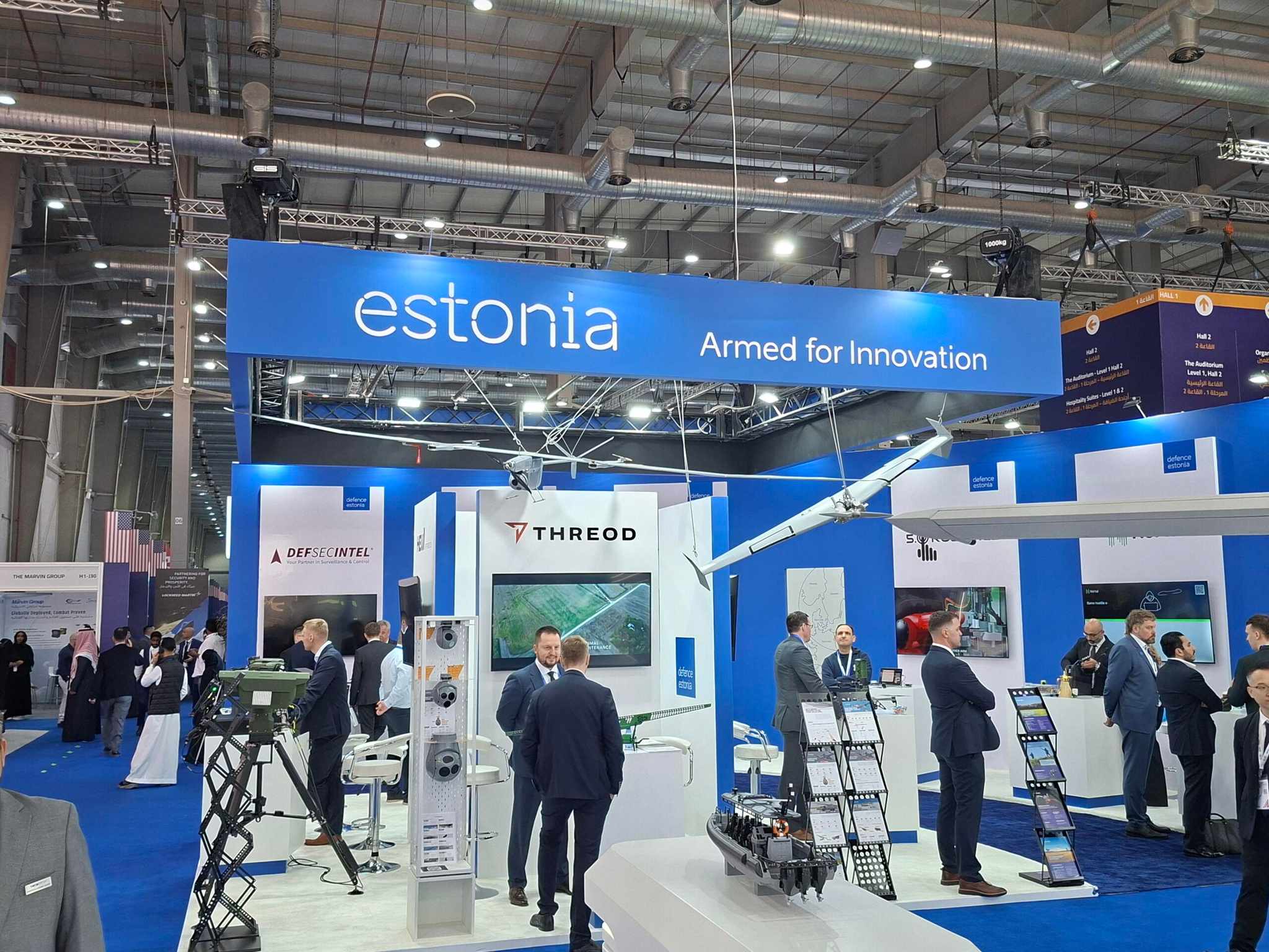 Estonian defence companies secure key partnerships at World Defence Show 2026